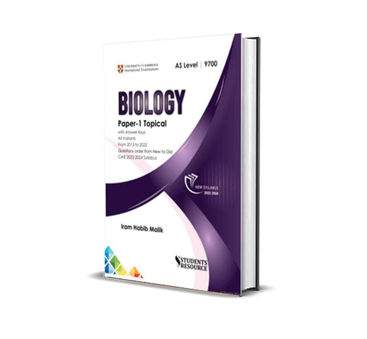 AL 9700 Biology P1 Topical | 2020–2025 | Compiled by Iram Habib Malik
