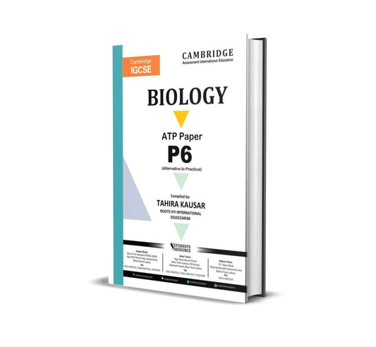 IGCSE Biology 0610 Paper 6 Yearly | 2021–2025 | Ring Bind | All Variants