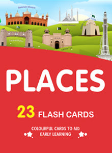 BIG Flash Card Places